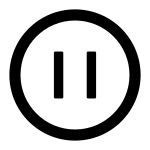 Pause Circle SVG Icon